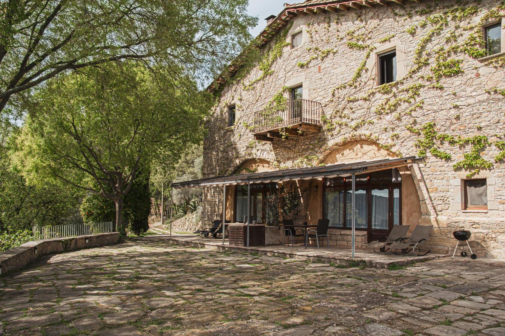 Hostal Mas Rovira Banyoles Exterior foto