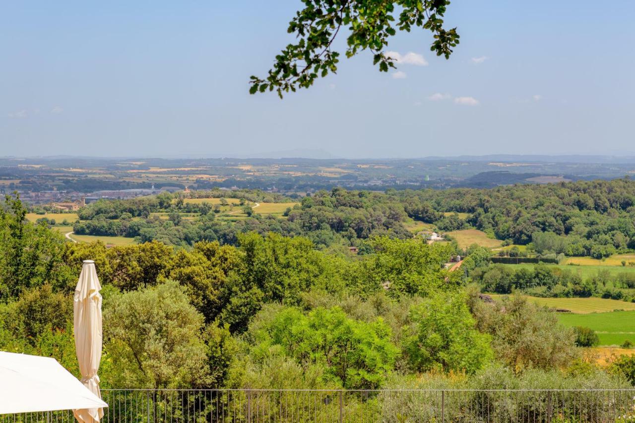 Hostal Mas Rovira Banyoles Exterior foto